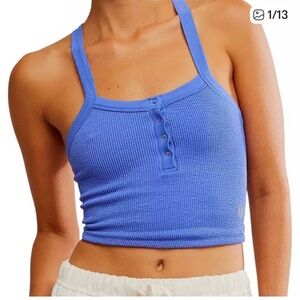 Free People Movement Ribbed Crop Top
